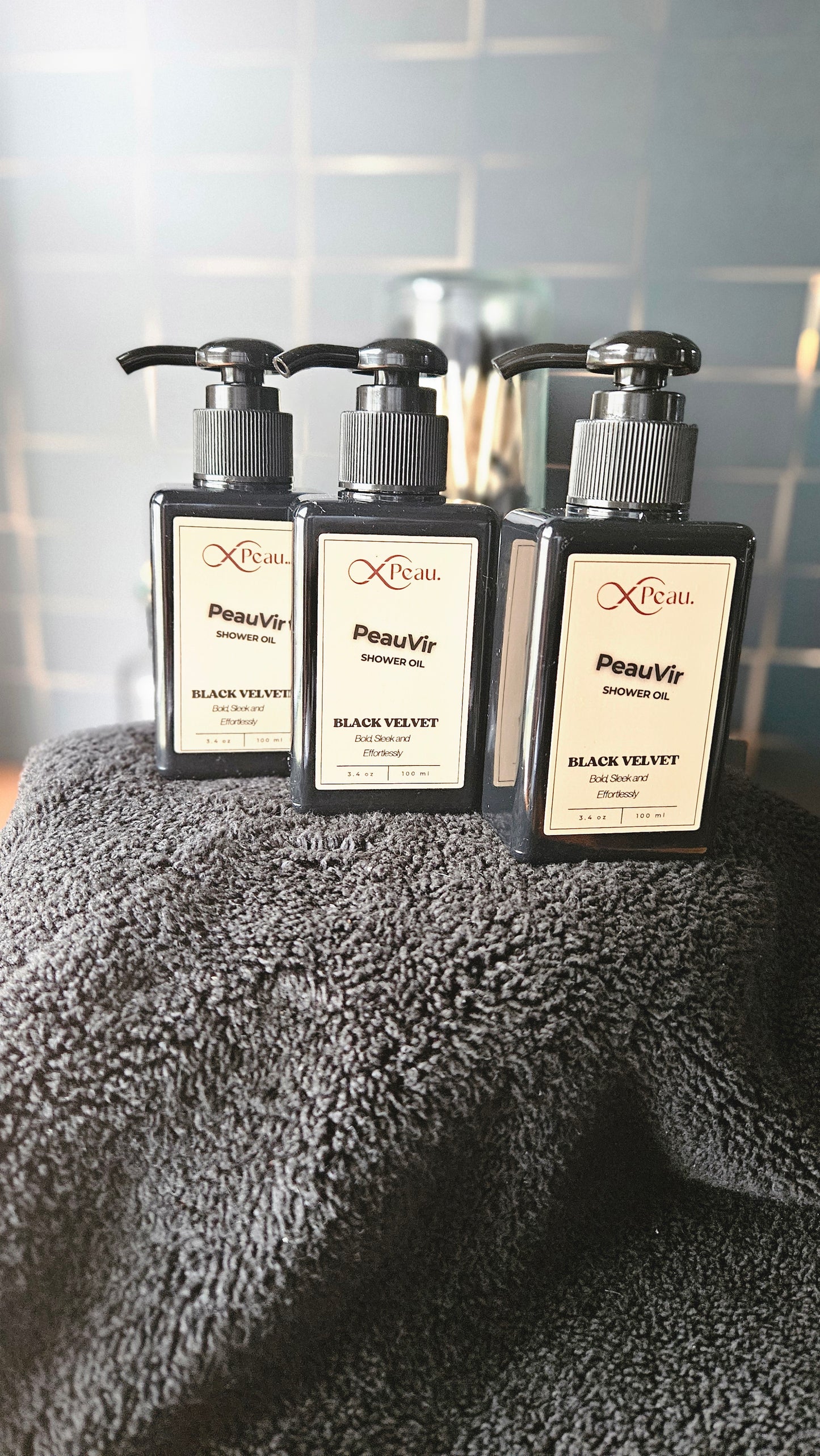 Black Velvet Shower Oil