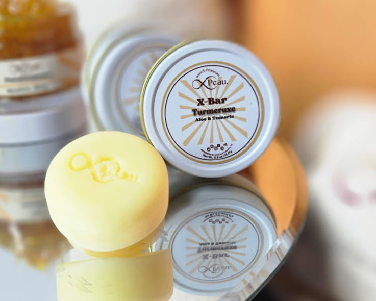 Turmeruxe Soothing Turmeric-Aloe Lotion Bar